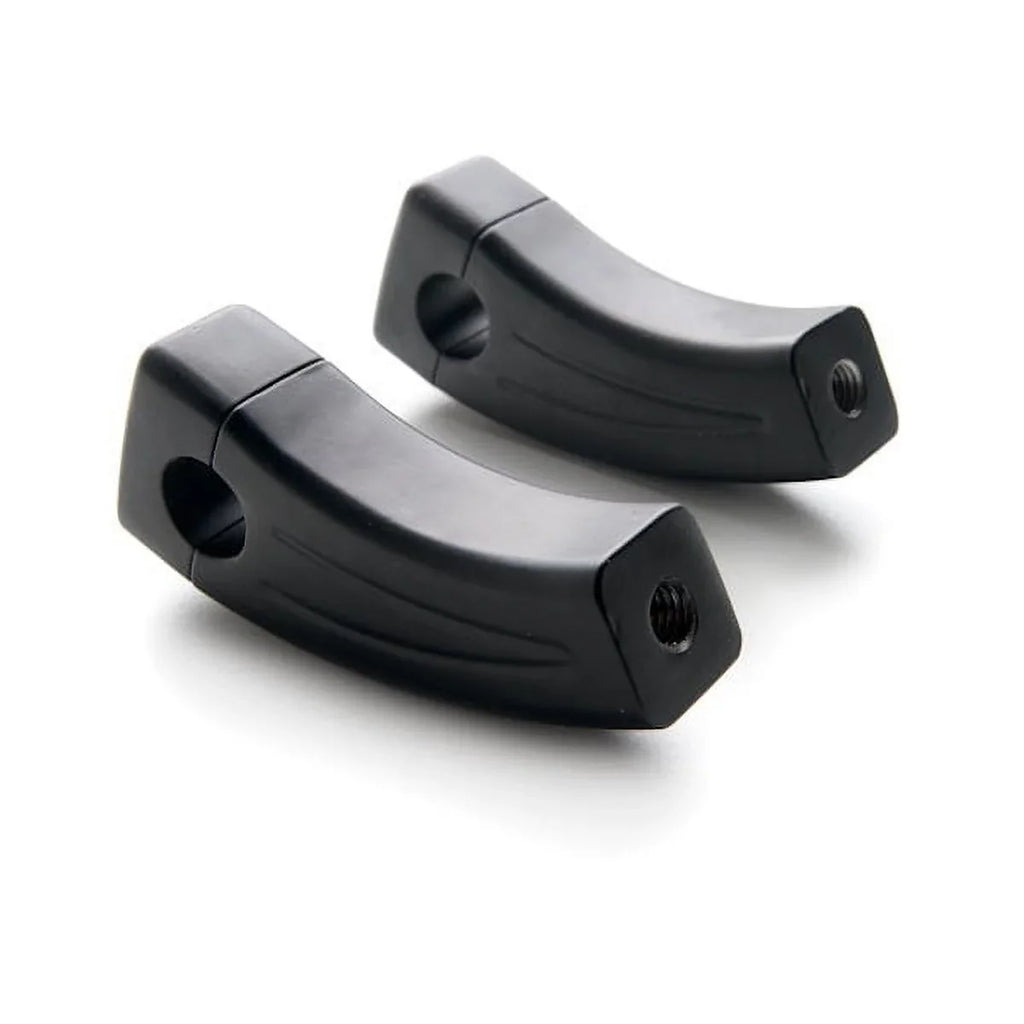 Krator 3.5" Black Bike Handlebar Pullback Risers 7/8" Compatible with KTM Adventure 50 950 990