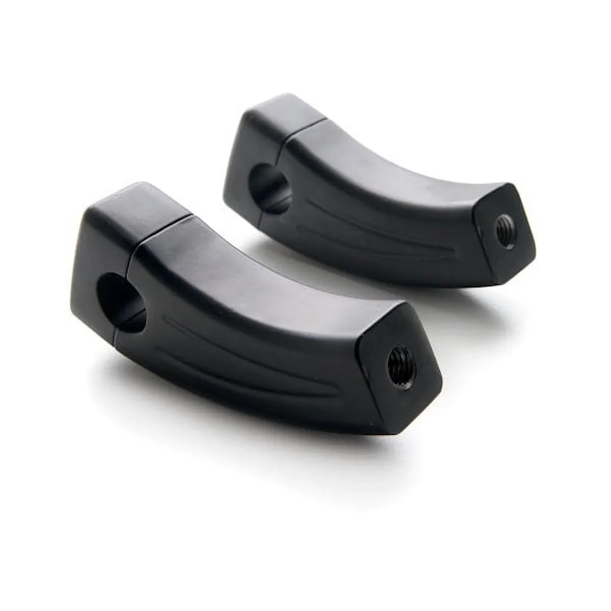 Krator 3.5" Black Bike Handlebar Pullback Risers 7/8" Compatible with KTM Adventure 50 950 990