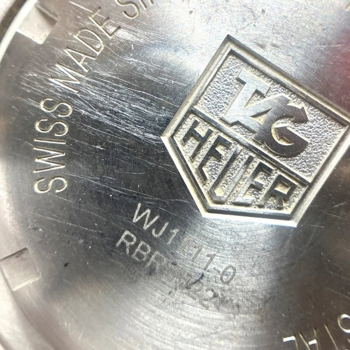 Pre-Owned Tag Heuer Link Date WJ1111 Quartz Silver Dial Watch Men's (Good)