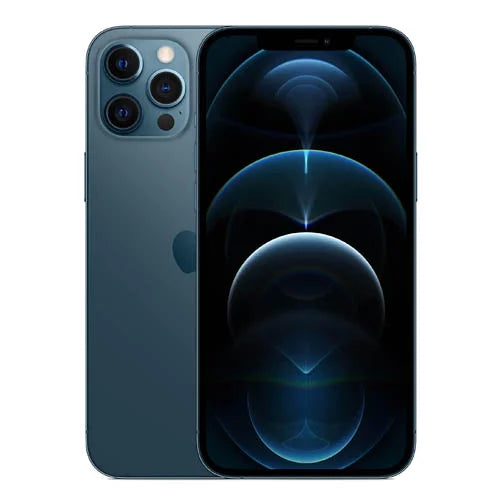 Restored Apple iPhone 12 Pro Max 8GB RAM (Cricket Wireless) Blue (Refurbished)