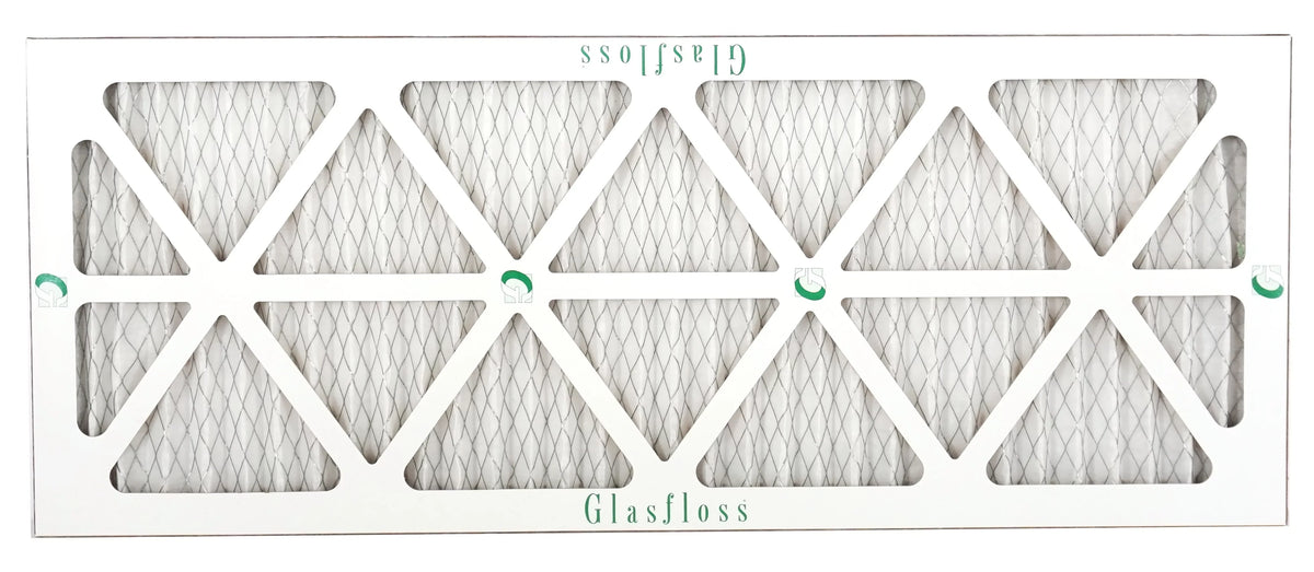 Glasfloss Air Filter 10x30x2 - 2" MERV 10 - (Pack of 6) - Pleated AC or HVAC Air Filter - Furnace Air Filter - Home or Office - Made In The USA.