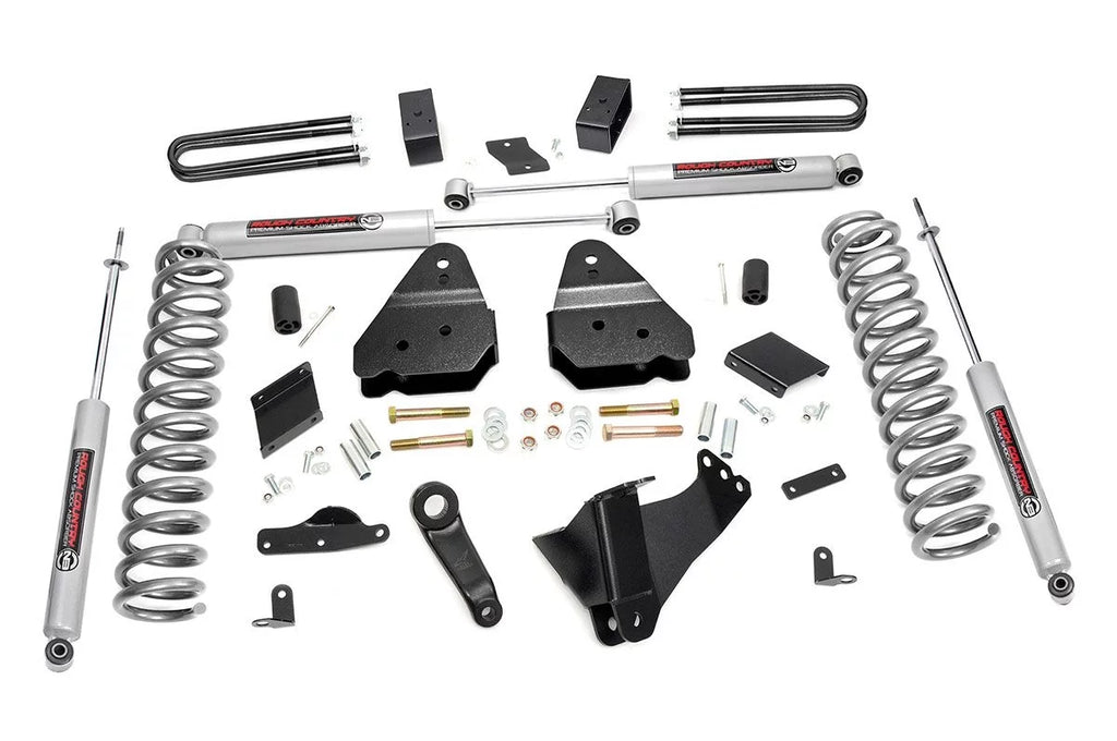 Rough Country 4.5" Lift Kit (fits) 2011-2014 Super Duty F250 4WD includes N3 Shocks Suspension System 563.20