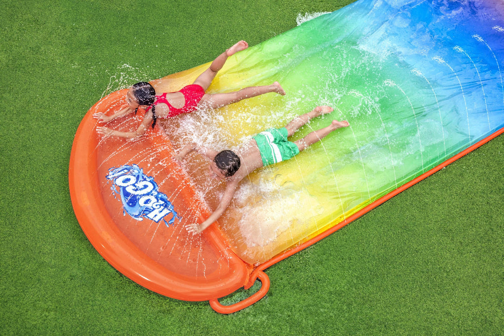 H2OGO! Blobzter Water-Filled Splash Pad 15’ Multicolor Slide