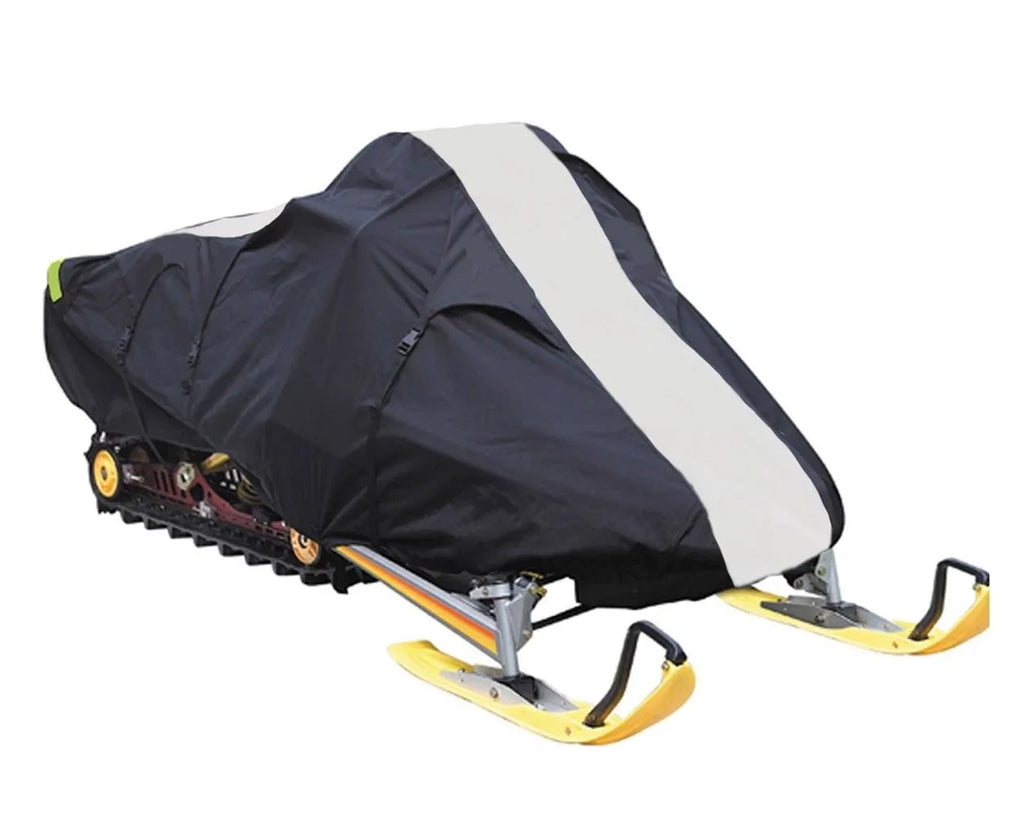 600D Snowmobile Travel and Storage Cover Compatible for 2012-2013 Model Year Ski Doo Bombardier GSX SE E-TEC 800 Sleds. Slush and Mud Protection