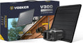 Vosker V300 4G-LTE Live View Security Autonomous Security Camera with External Solar Panel