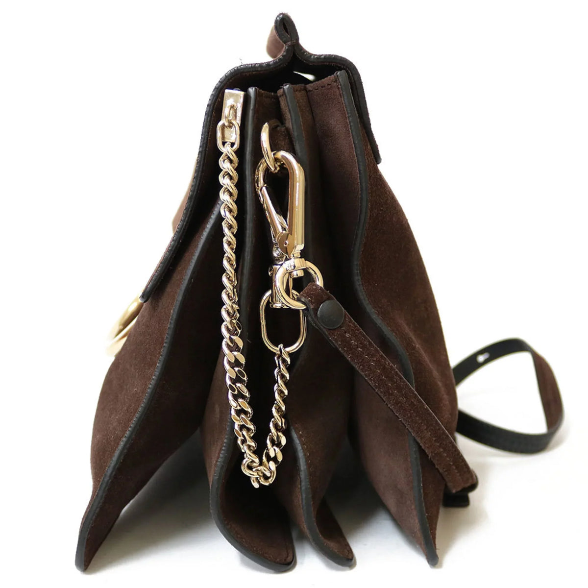 Pre-Owned Chloé Chloe Shoulder Bag Brown Ladies (Fair)