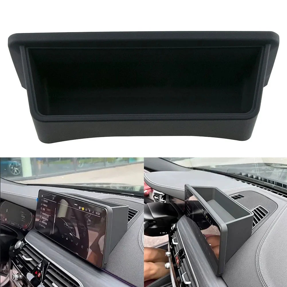 Car Organizer For BMW 5 series 2021-2023 Dashboard Screen GPS Storage Holder