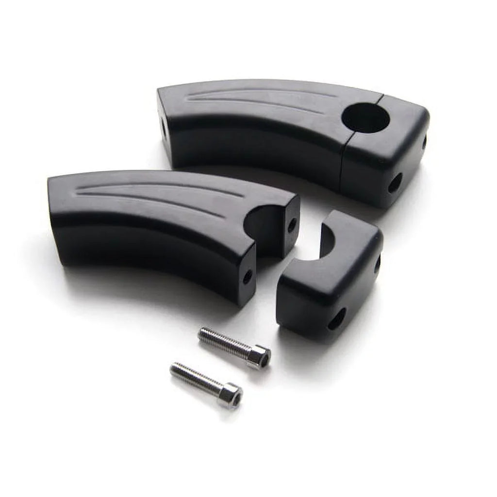 Krator 3.5" Black Bike Handlebar Pullback Risers 7/8" Compatible with KTM Adventure 50 950 990