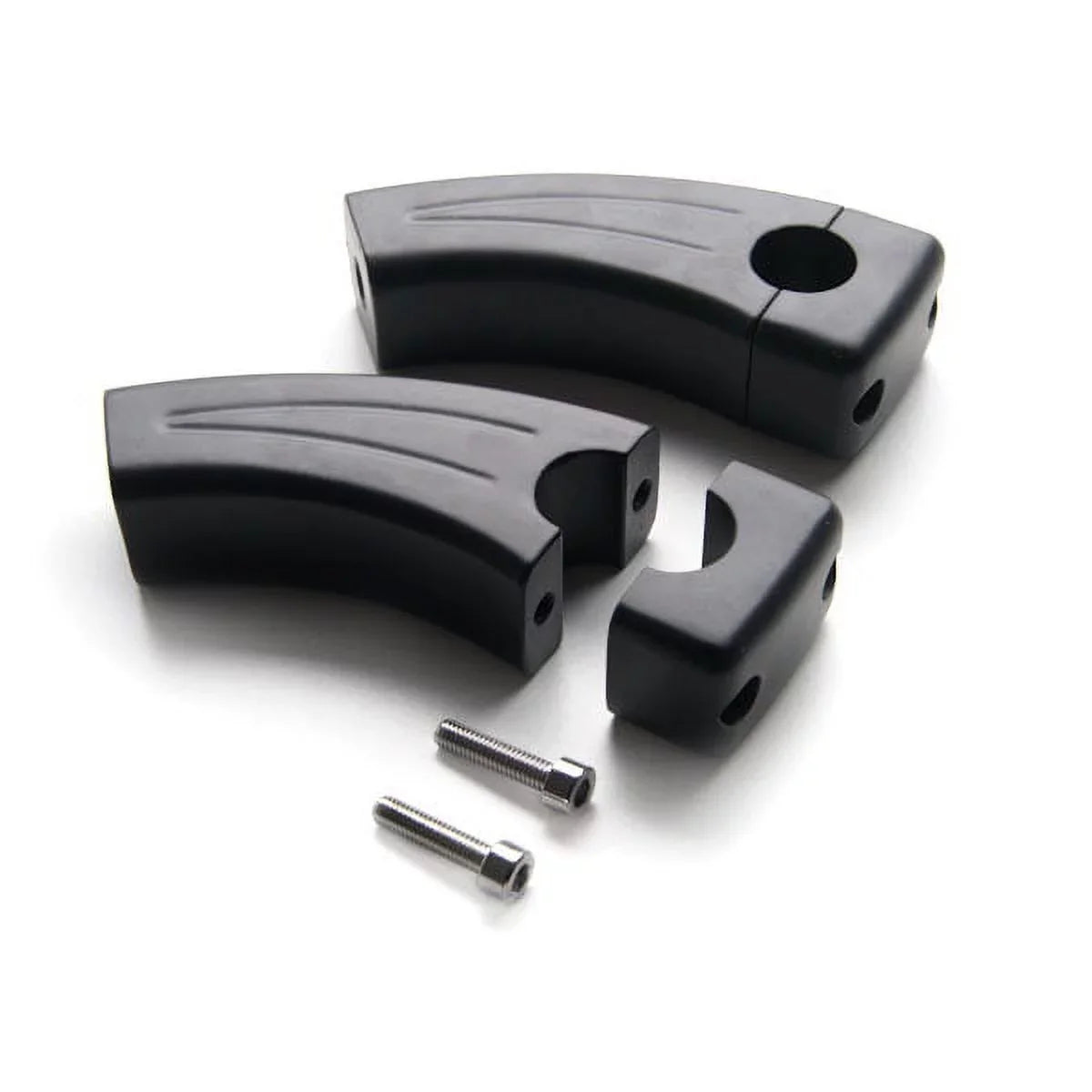 Krator 3.5" Black Bike Handlebar Pullback Risers 7/8" Compatible with KTM Adventure 50 950 990