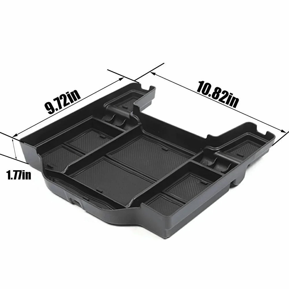 Teledu Central Armrest Storage Box Tray Organizer