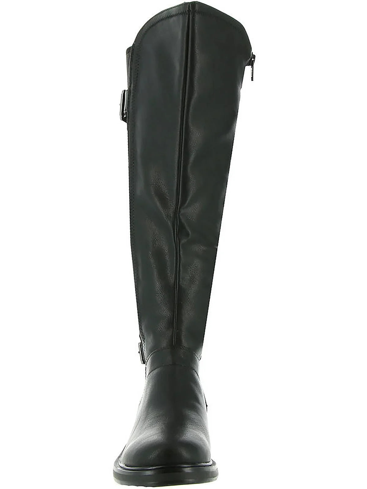 White Mountain Womens MEDITATE Faux Leather Block Heel Knee-High Boots