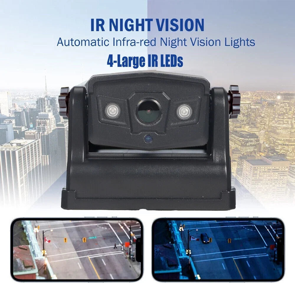 JahyShow Magnetic WiFi Wireless Backup Camera, Powerful 9600mAh Battery, Ideal for Front/Rear View