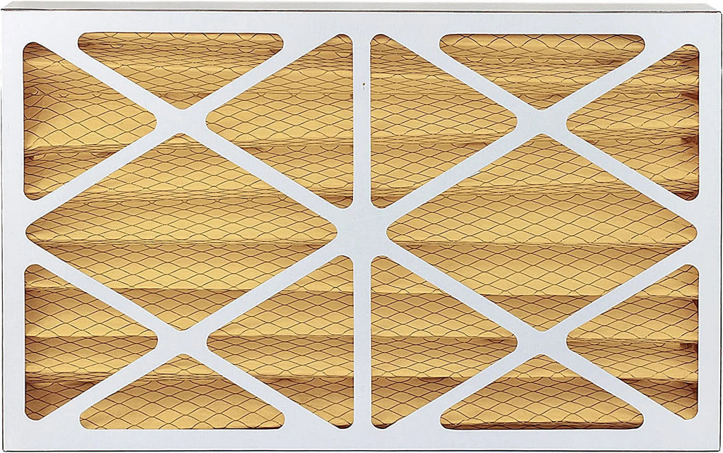 Filterbuy 10x25x4 MERV 11 Pleated HVAC AC Furnace Air Filters (2-Pack)