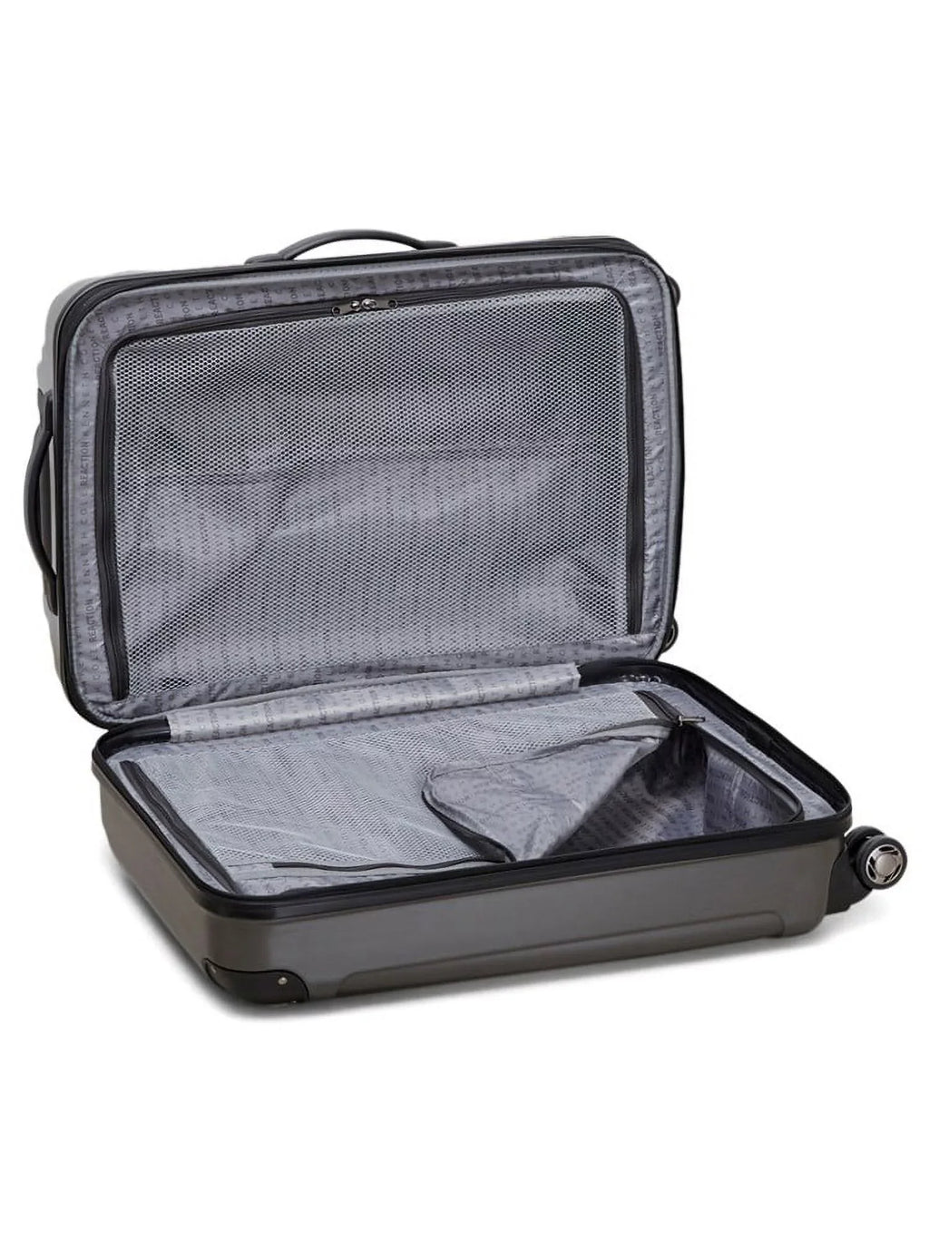 Kenneth Cole New York CHARCOAL 24 Inch Embossed Dot Hard Side Suitcase