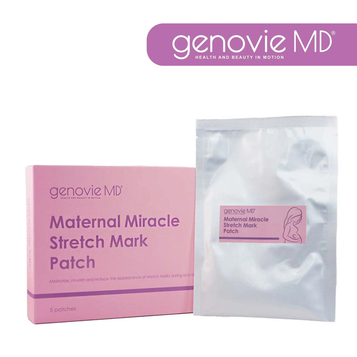 GENOVIE MD Maternal Miracle Stretch Mark Patch