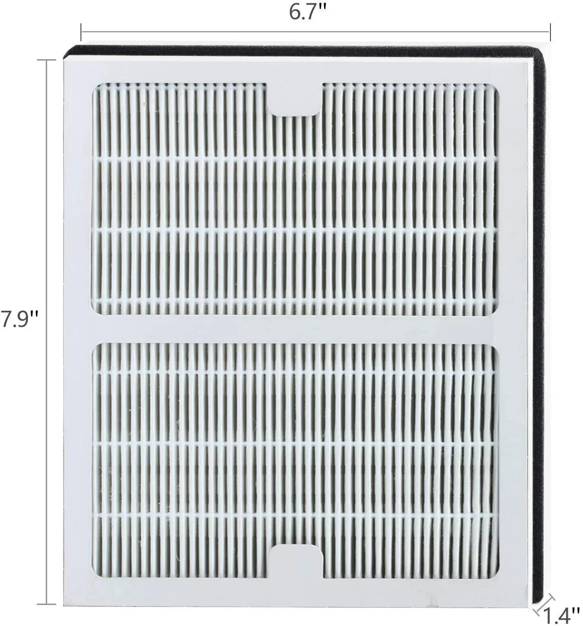 FilledwithLove Compatible 1 Pack Idylis AC-2125, AC-2126, IAP-10-125, IAPC-40-140, IAP-10-150, IAP-10-050 HEPA & Carbon Filter Set