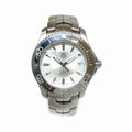 Pre-Owned Tag Heuer Link Date WJ1111 Quartz Silver Dial Watch Men's (Good)