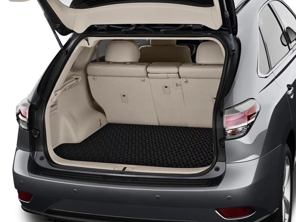 ToughPRO - Trunk Mat Compatible with BMW X3 - All Weather Heavy Duty (Made in USA) - Black Rubber - 2012