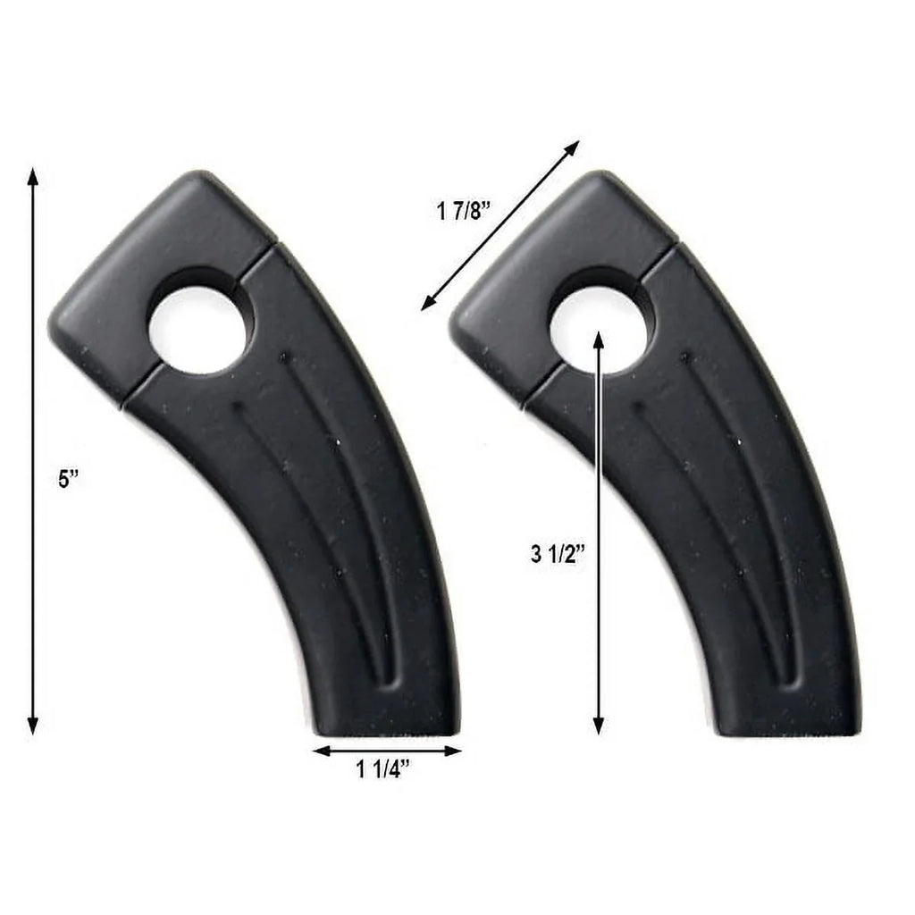Krator 3.5" Black Bike Handlebar Pullback Risers 7/8" Compatible with KTM Adventure 50 950 990