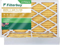 Filterbuy 10x25x4 MERV 11 Pleated HVAC AC Furnace Air Filters (2-Pack)
