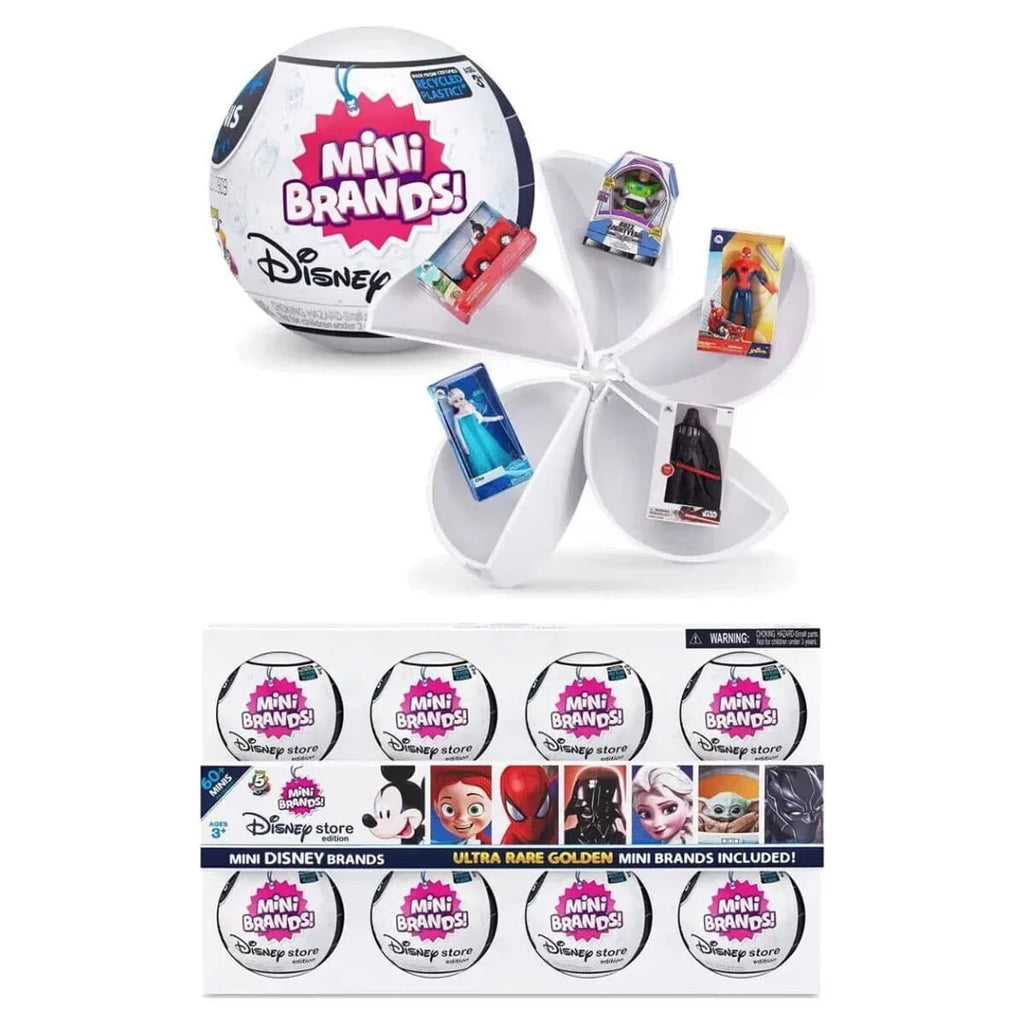 Mini Brands Disney Store 60+ Ultra Rare Golden Minis to Collect, Novelty & Gag Toys