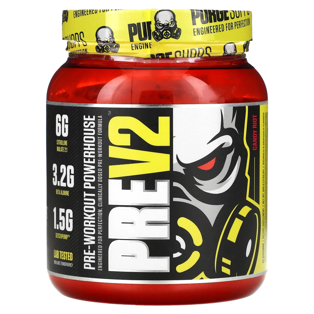 Purge Sports Pre V2 Pre-Workout Supplement 25srv