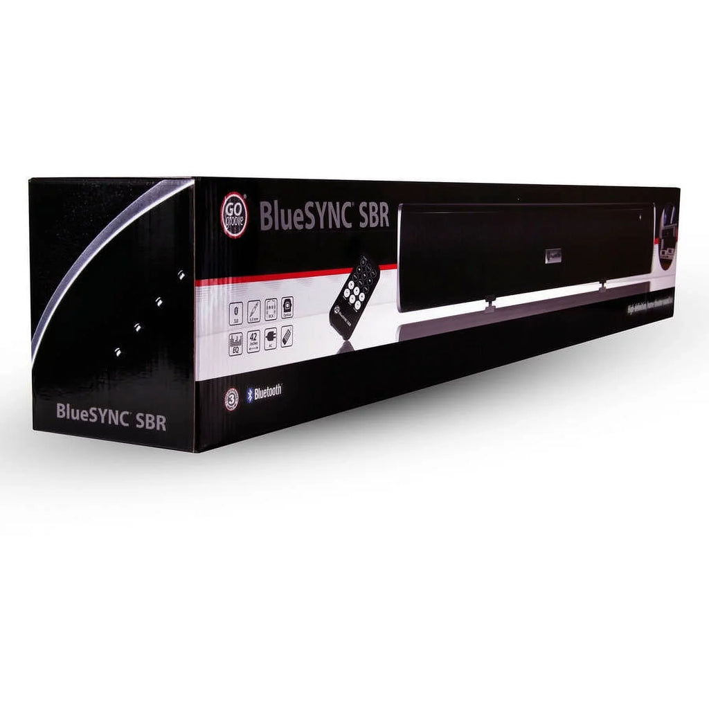 GOgroove Bluetooth 2.1 Sound Bar Home Theater Speaker with Internal Subwoofer & Wall Mounting Kit - Works With TCL , Samsung , VIZIO , Sony and More HD , 4K , & Smart TVs