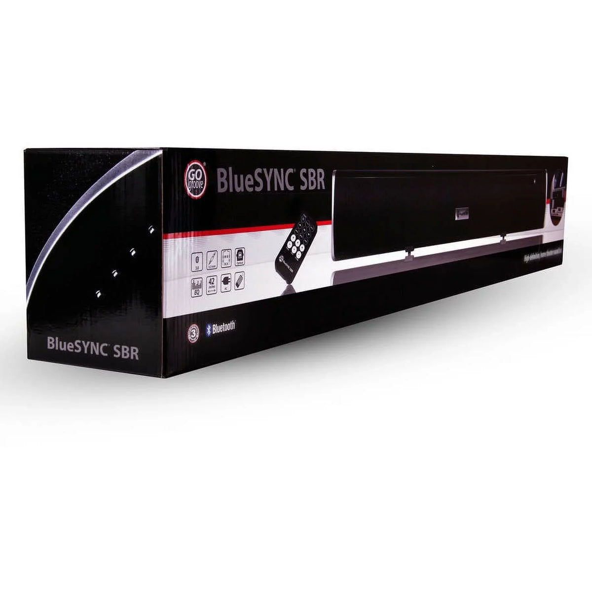 GOgroove Bluetooth 2.1 Sound Bar Home Theater Speaker with Internal Subwoofer & Wall Mounting Kit - Works With TCL , Samsung , VIZIO , Sony and More HD , 4K , & Smart TVs