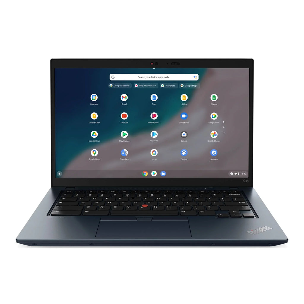 Lenovo ThinkPad C14 Chromebook Intel Computer 14" FHD IPS, vPro®, Iris Xe, 8 GB Memory 256GB