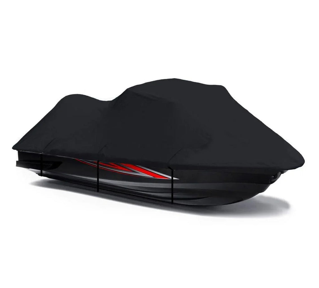 BLACK 600 DENIER JetSki Cover Compatible for Sea Doo Sea-Doo GTi LE RFI 2003 2004 2005 Jet Ski Cover PWC Cover Jet Ski