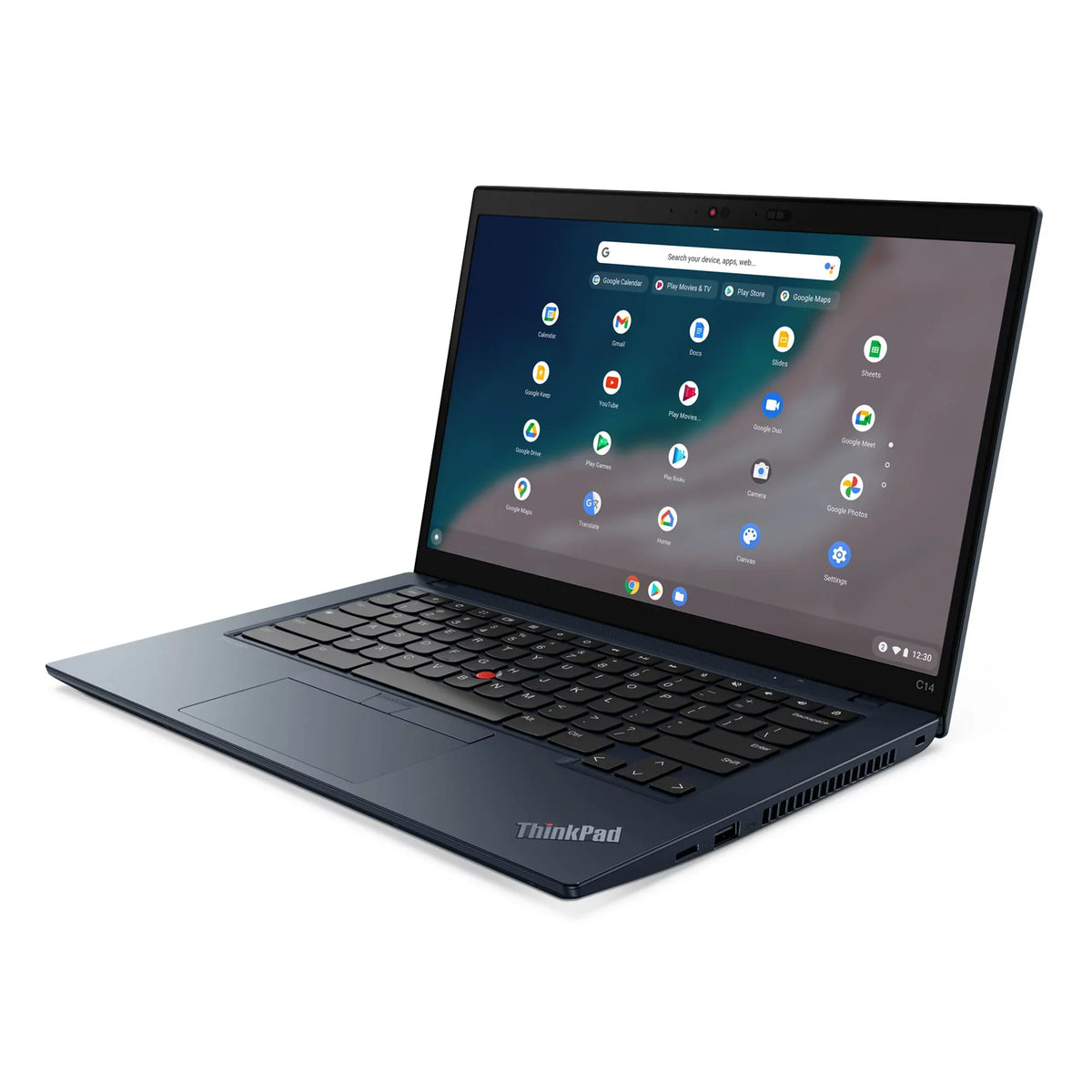Lenovo ThinkPad C14 Chromebook Intel Computer 14" FHD IPS, vPro®, Iris Xe, 8 GB Memory 256GB