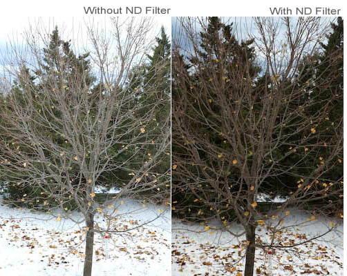 ND8 (Neutral Density) Multicoated Glass Filter (55mm) For Sony Alpha A6000
