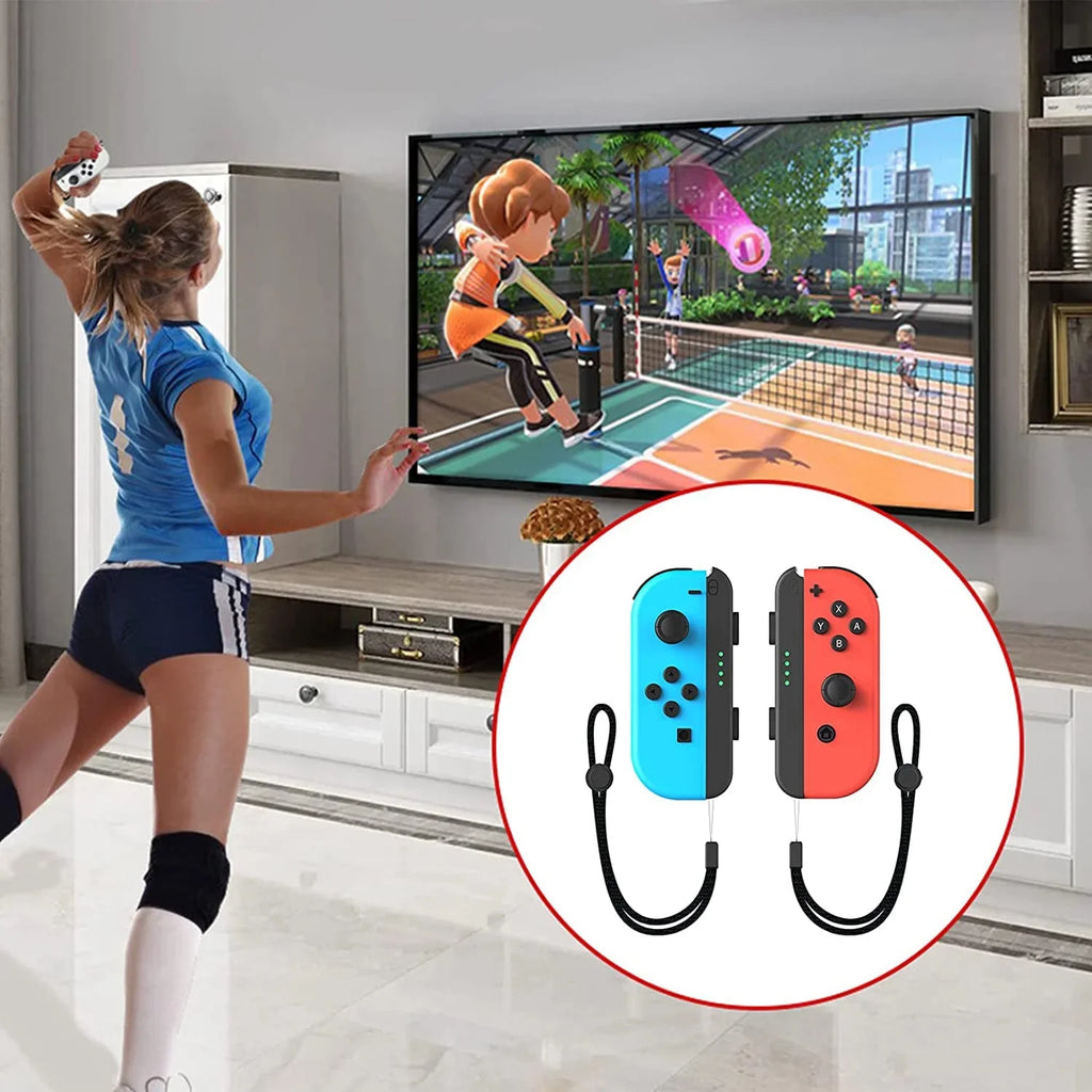 HOH 10 in 1 Family Accessories Kit for Switch Sports, Accessories Bundle with Tennis Rackets,Sword Grips,Golf Clubs etc