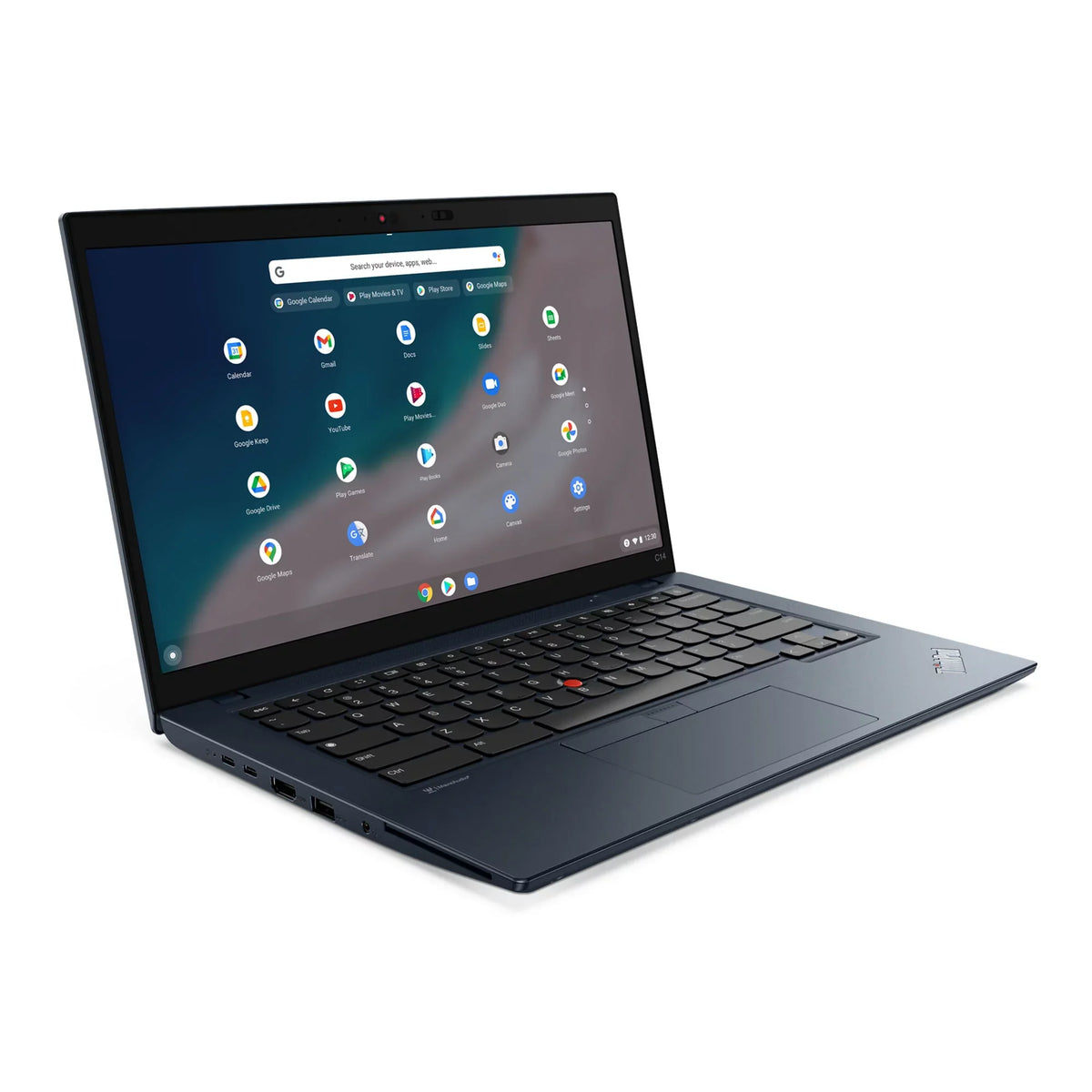 Lenovo ThinkPad C14 Chromebook Intel Computer 14" FHD IPS, vPro®, Iris Xe, 8 GB Memory 256GB