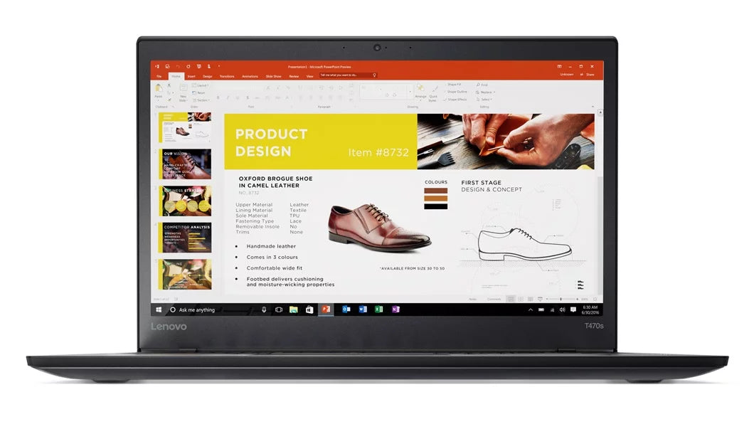 Lenovo ThinkPad T470s Touch Operating System 10 Pro Computer - Intel Core i7-7600U, 8GB RAM RAM, 1TB PCIe NVMe SSD, 14" IPS FHD (1920x1080) Matte Touchscreen, Fingerprint Reader, Smart Card Reader, Black Color