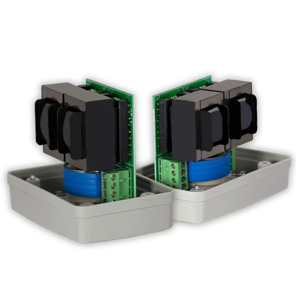 Theater Solutions OVCDG Outdoor Volume Controls Gray Weatherproof 3 Piece Set